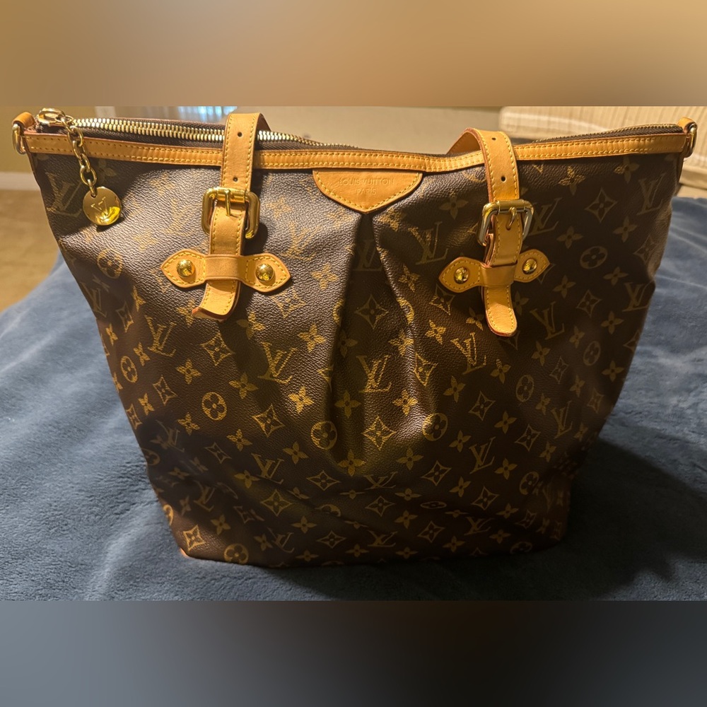 Authentic Louis Vuitton Palermo GM Monogram Canvas Tote